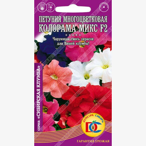Петуния Колорама микс многцветков. /0,05 гр Деметра/