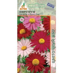 Пиретрум Гиганты Робинсона 0.2г*, Нидерланды, мног./ Агрос