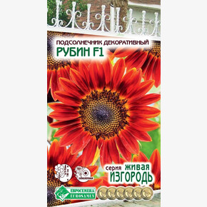 Подсолнечник РУБИН декоративный 5 шт/ Евросемена