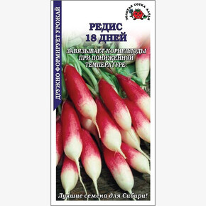 Редис 18 дней/ Сотка