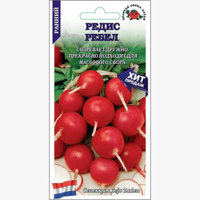 Редис Ребел /Сотка/ 1г/ ранний 20-25г/*800
