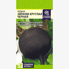 Редька Зимняя Круглая Черная/ Семена Алтая