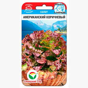 Салат Американский коричневый 0,5гр/ Сибсад
