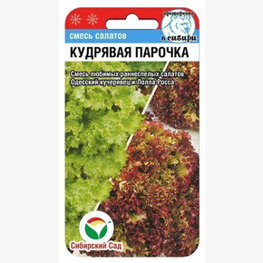 Салат Кудрявая парочка 1гр/ Сибсад