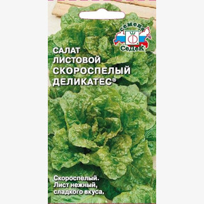 Салат Скороспелый Деликатес лист /Седек