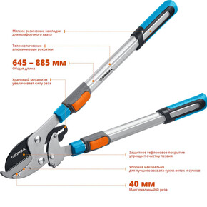 Сучкорез GRINDA 424513 СУПЕР-АКЦИЯ