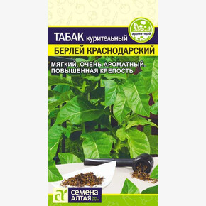 Табак Берлей Краснодарский/ Семена Алтая 0,01 гр.