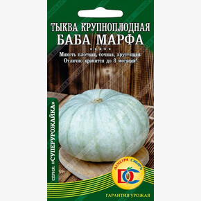 Тыква Баба Марфа /5 шт Деметра/