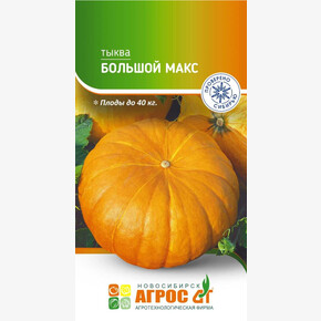 Тыква Большой макс 3шт*, Венгрия, ср/спел./ Агрос