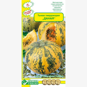 Тыква ДАНАЯ твердокорая 5 шт 2088/ Евросемена