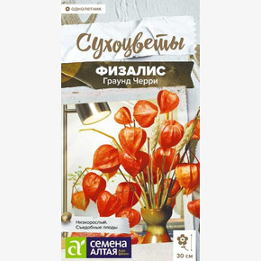 Физалис Граунд Черри земляничный /Сем Алт/цп 0,1 гр. однолетник Сухоцветы