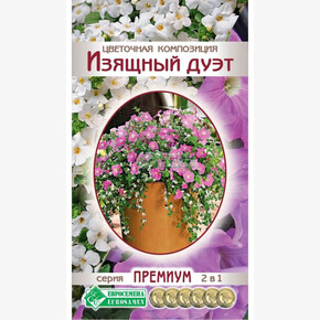 Цветочная композиция Изящный Дуэт/ Евросемена