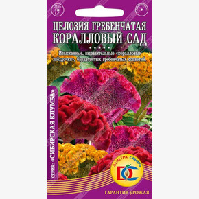 Целозия гребенчатая Коралловый сад /0,05 гр Дем Сиб/