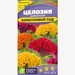 Целозия Коралловый Сад гребенчатая/Сем Алт/цп 0,2гр.