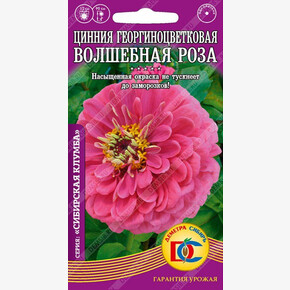 Цинния Волшебная роза /0.3 г Деметра/