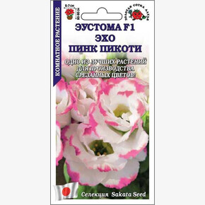 Эустома Эхо Пинк Пикоти/ Сотка