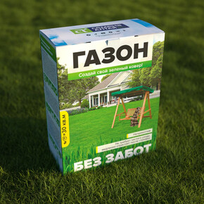 Газон Без Забот/Сем Алт/ 900 гр. коробка 1/10