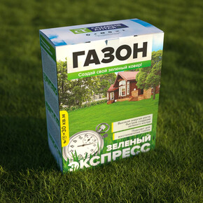 Газон Зеленый Экспресс/Сем Алт/ 900 гр. коробка 1/10