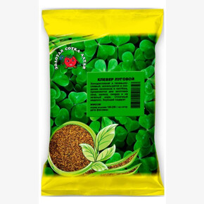 Клевер луговой красный /Сотка/ 0,5 кг /* 24 шт
