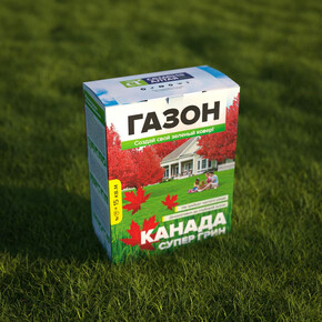 Газон Канада Супер Грин/Сем Алт/ 450 гр. коробка 1/10