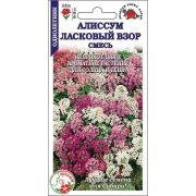 Алиссум Ласковый взор смесь /Сотка/ 0,1г/ h-10-15см d-4-5см/*1500