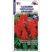 Сальвия Скарлет /Сотка/ 0,05г/ красн. h-30см/*1500