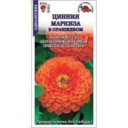 Цинния Маркиза в Оранжевом /Сотка/ 0,2г/ h-90см, d-15см / *1000