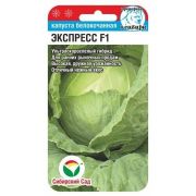 Капуста белокочанная Экспресс F1 25шт (Сиб Сад)