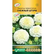 Бархатцы прямостоячие «Снежный Шторм»/ Евросемена
