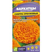 Цветы Бархатцы Сиерра Оранжевые/Сем Алт/цп 0,2 гр.