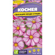 Цветы Космея Сенсация Кенди Страйп/Сем Алт/цп 0,3 гр.