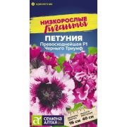 Цветы Петуния Превосходнейшая F1 Черныго Триумф/Сем Алт/цп 7 шт. Низкорослые гиганты